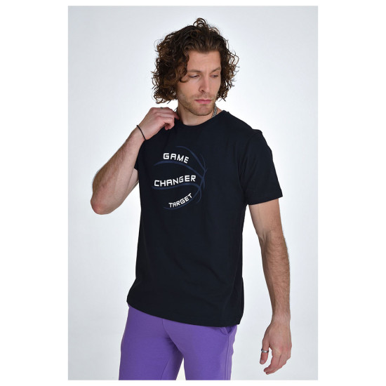 Target Ανδρική κοντομάνικη μπλούζα T-Shirt Single Jersey "Basket" Target Ανδρική κοντομάνικη μπλούζα T-Shirt Single Jersey "Basket"